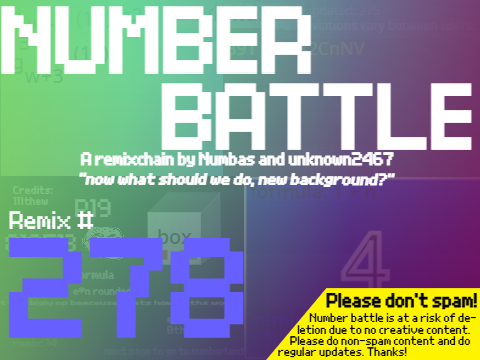 Number Battle [278]