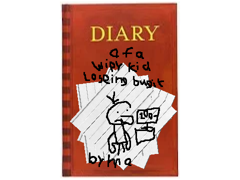 DIARY of a wipy kid:loseing bugit