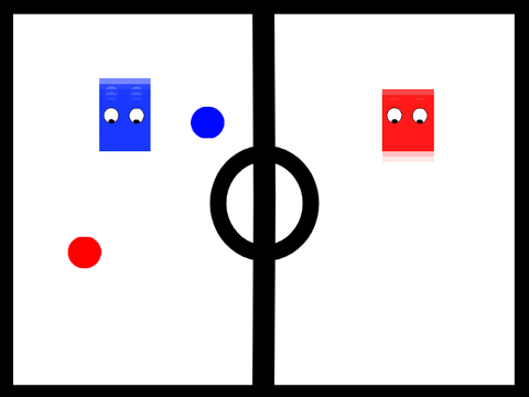 2 PLAYER SIMPLE DODGE BALL