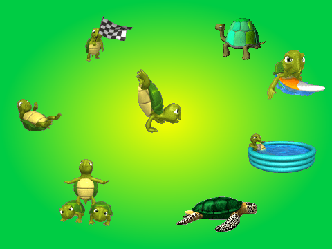 turtle gifs from heathers animations