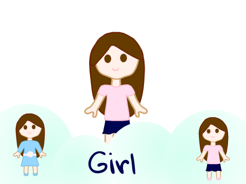 Girl for cakecaroo