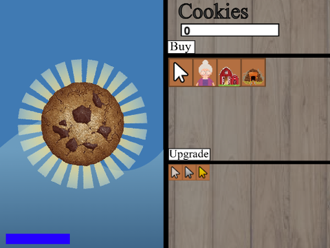 Cookie Clicker (in progress)