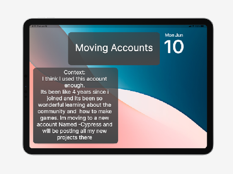 Moving Accounts