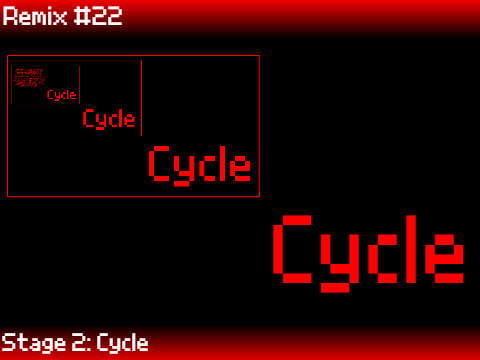 Remix and increase the cycle ! [22]