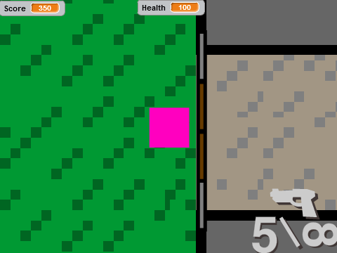 Top down zombie survival scroller Alpha 1.5