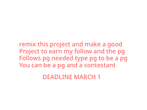 170 follower contest ( earn about 15 followers)