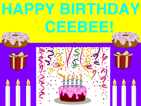 Happy B-Day Ceebee!