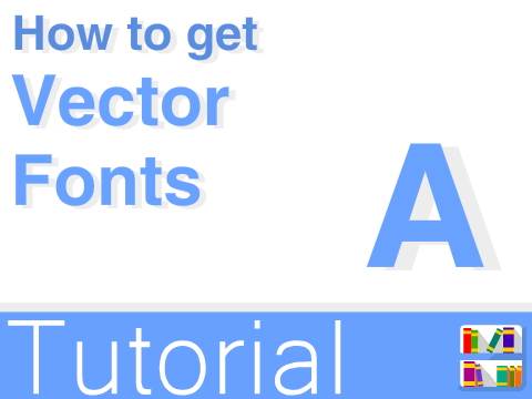 How to get Vector Fonts