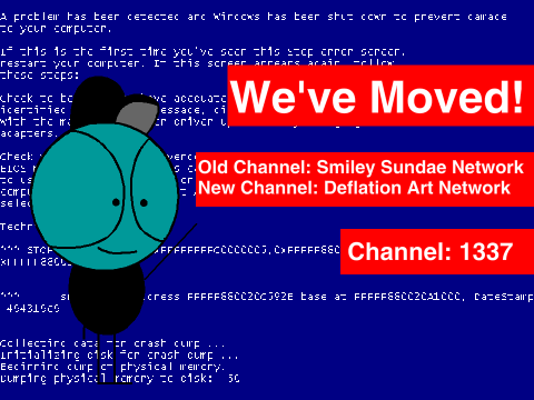 Deflation Art Network First Sign On