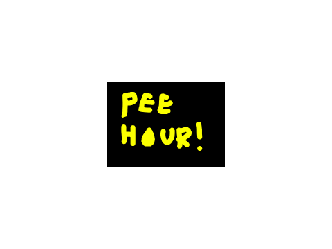 pee hour! the gameshow where you analyze pee