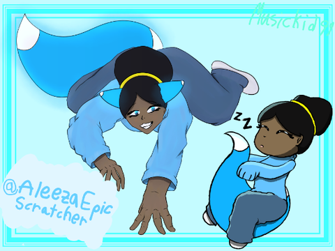 AT / / With @AleezaEpicScratcher