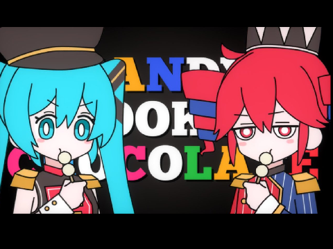 キャンディークッキーチョコレート