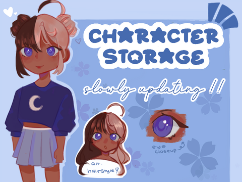 -ˋˏ character storage ˎˊ-