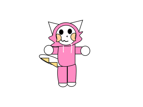 Mable slowly pixelates into nothing