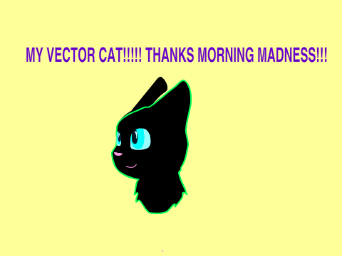 How to make a simple Vector cat. remix