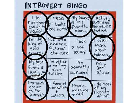 ♡Introvert bingo remix♡ remix