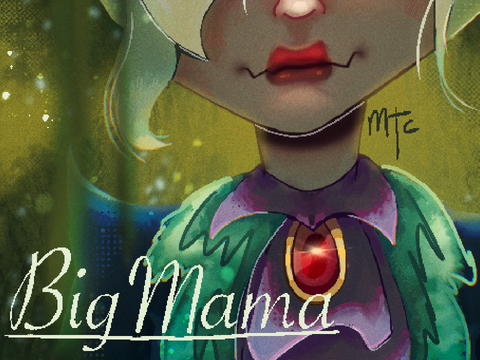 Big Mama //rottmnt fanart