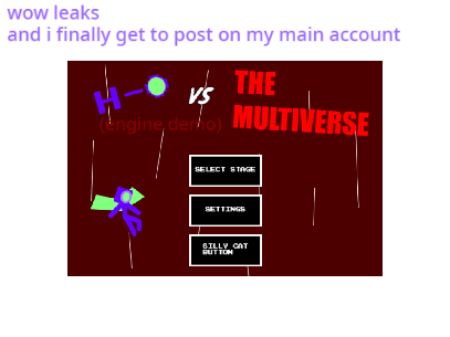 h-0 vs the multiverse leaks