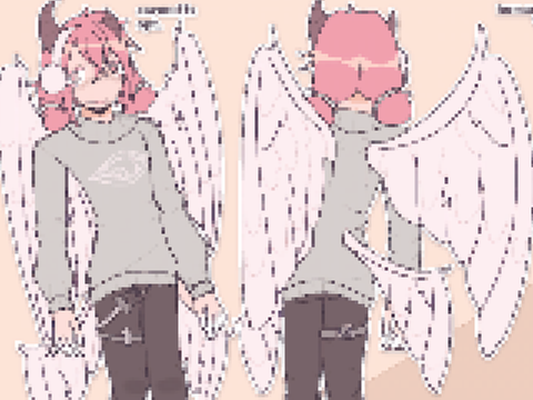 candace full ref sheet (°ロ°) ๋࣭ ⭑