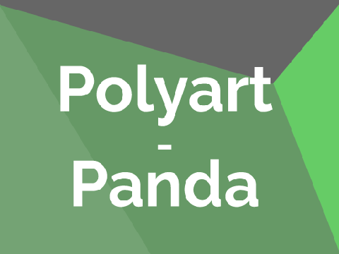 Poly Art - Panda