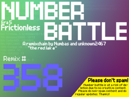[ Number Battle | 358 ]