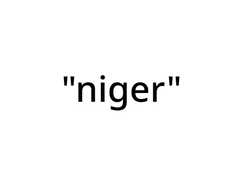How to pronounce "niger"
