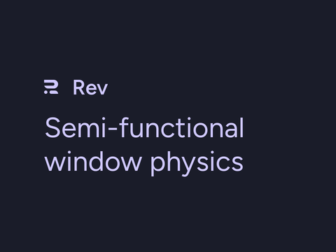 Semi-functional window physics