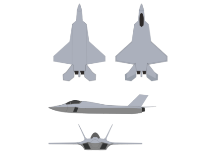 MMU TF-X Gen 5.5 Jet Fighter