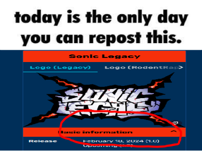 Happy Birthday Sonic Legacy!