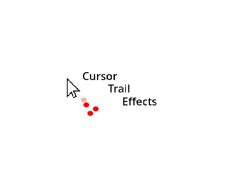 cursor trail effects
