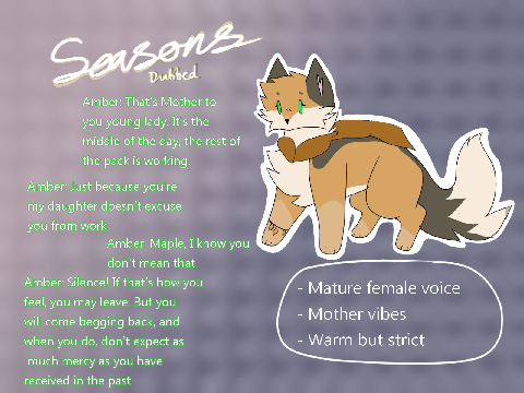 BATCH 5 Seasons - Amber