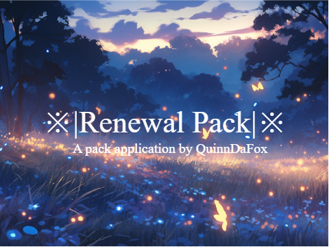Pack appliction