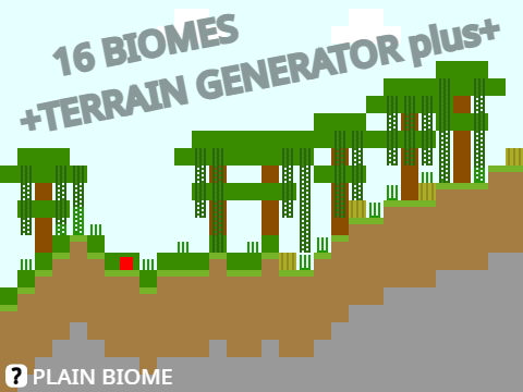 infinite terrain generator plus+ #Games #All #Trending