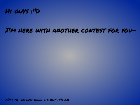 Draw The OC ROUND 1 *CLOSED*