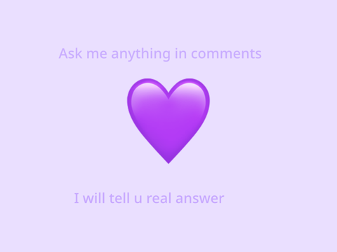 Ask me anything 