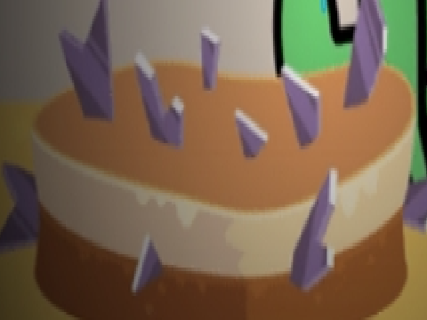 NO, NOT MY CHEESECAKE!