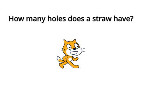 How many holes in a straw?