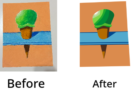 Making My art digital! (Ice Cream)