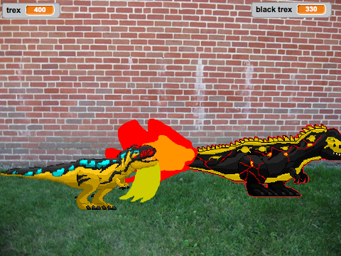 dino rampage battle arena demo battle test remix