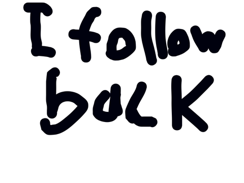 I FOLLOW BACK 