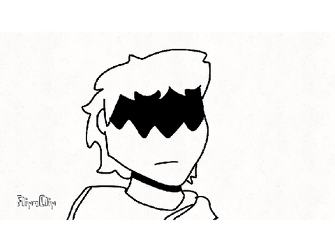 WIP deltarune animation, spamtong