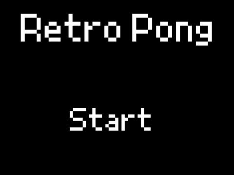 Retro Pong