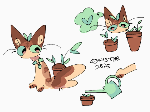 ✧ potted plants ,,