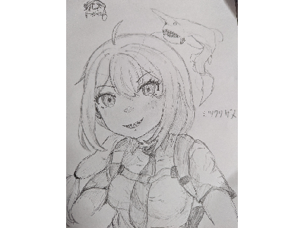 ミツクリザメちゃん