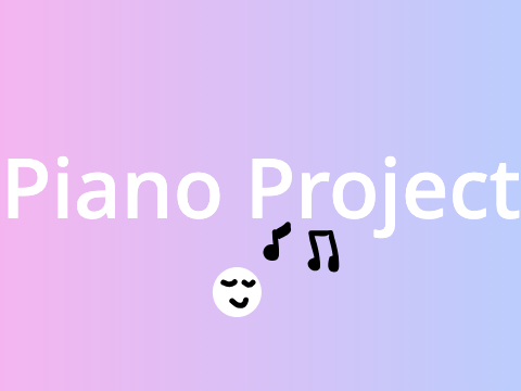 Piano project 