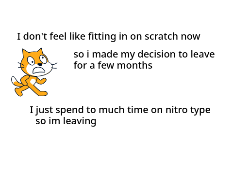I'm leaving