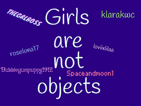 Remix and sign if you agree that girls are not objects remix