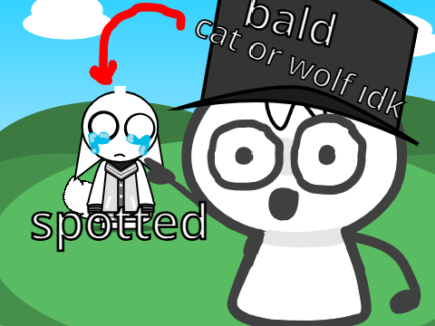 bald ghost spotted!!!