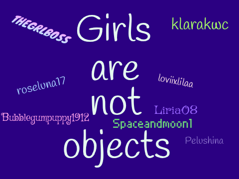 Remix and sign if you agree that girls are not objects remix remix