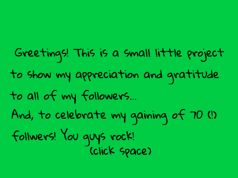 70 Followers!